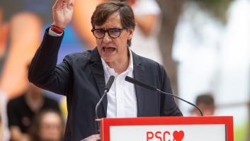 Pocas veces se le ha visto tan enfadado a Salvador Illa como lo ha hecho al hablar de Aznar