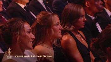 La cara de las inglesas al saber que no ganarían el Balón de Oro es para verla varias veces