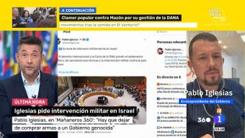 Pablo Iglesias y Javier Ruiz se enzarzan en directo por una publicación en X: "Habéis manipulado mi tuit"