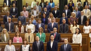 Vox se ausenta del minuto de silencio en el Congreso en memoria de las víctimas del genocidio en Gaza