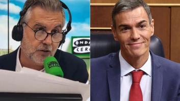 La reacción de Carlos Alsina al rumor de que Pedro Sánchez podría ganar el Premio Nobel de la Paz