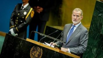 Felipe VI, sobre Gaza, ante la ONU: "No podemos guardar silencio ni mirar para otro lado ante la devastación"