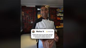 Se queja de que le entraba mucha luz en el restaurante donde comió... y el hostelero no se corta en su respuesta