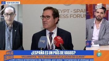 José Miguel Villaroya es demoledor al responder a Garamendi por sus palabras sobre Alcaraz y las 37,5 horas de trabajo