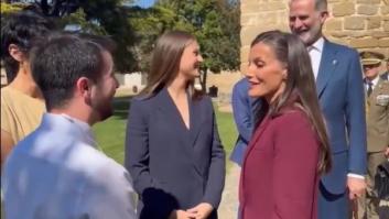 Los reyes y Leonor visitan Navarra y un periodista les tenía preparada una sorpresa de las que dejan huella: "Eres como un hijo mío"