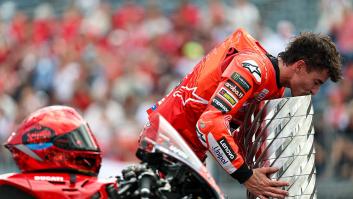 La emotiva dedicatoria de Ernest Rivas a Marc Márquez tras ganar el mundial de MotoGP