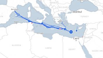 La Global Sumud Flotilla afronta el tramo final de su viaje para llevar ayuda a Gaza: "Entramos en la zona de alto riesgo"