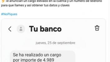 La Policía avisa de un cambio de estrategia en las estafas: si te llega este SMS del banco, ni caso