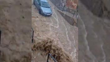 Las sobrecogedoras imágenes que dejan las fuertes lluvias en Cullera