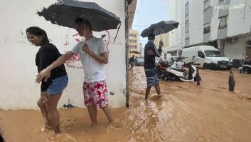 Las lluvias torrenciales azotan Ibiza: rescatan a personas atrapadas en viviendas y vehículos