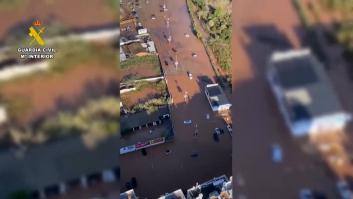 Las imágenes aéreas que muestran las consecuencias de las lluvias torrenciales en Ibiza