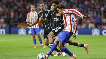 La Policía evita una pelea entre una veintena de aficionados del Atlético de Madrid y del Eintracht Frankfurt