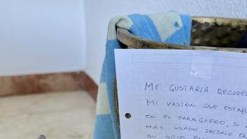 Un vecino deja una nota en el portal que estremece: es casi para que intervenga el Gobierno