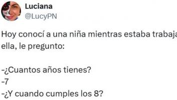 Le pregunta a una niña cuándo cumple años y la repuesta que le da deja en 'shock' a cualquiera