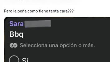 Una compañera hace una encuesta en el grupo de WhatsApp de su clase para hacer una barbacoa: el desenlace tiene tela
