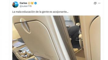 Denuncia lo que le ha pasado al ir en avión y sirve para montar un debate