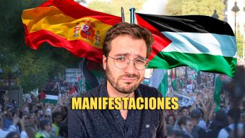 "Es que solo se manifiestan por Gaza y nunca por España"