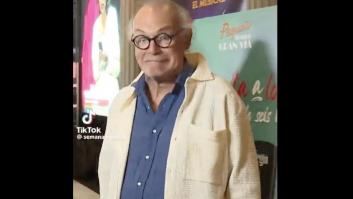 La cara de Pedro Piqueras cuando se da cuenta de quién tiene delante no tiene precedentes