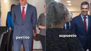 Cachondeo cuando Pedro Sánchez hace este comentario sobre los perros durante una visita a una promoción de viviendas