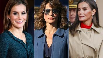 Todos los 'looks' de Letizia el 12 de octubre: así ha evolucionado la reina en estas dos décadas