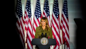 Melania Trump y una imagen para la historia por su anuncio de acuerdo con Rusia