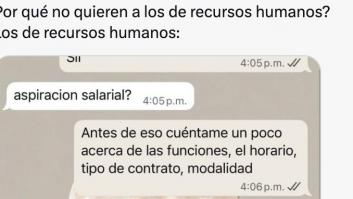 Va a una entrevista de trabajo, pide las condiciones y la respuesta del de RRHH es ilegal en algunos países