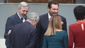 Feijóo responde al "ánimo, Alberto" de Sánchez en la recepción del Palacio Real y Óscar Puente aparece para dejar la puntilla