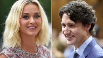 Las imágenes que confirman el romance entre Katy Perry y el ex primer ministro de Canadá