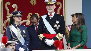 La princesa Leonor apuesta por el uniforme que todo el mundo esperaba para un 12 de octubre que sí tiene una novedad para ella