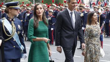 Le tienen 'desfilado': los pitos a Sánchez vuelven a ser protagonistas en un 12-O marcado por las nubes y las anécdotas