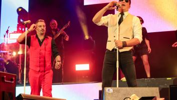 Muchos se han fijado en esta imagen de Andy en el concierto de despedida de Andy y Lucas: "Qué penita"