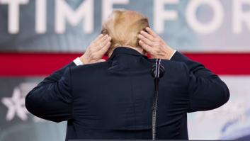 El mundo arde pero a Trump le preocupa la revista 'Time': "Me han borrado el pelo"