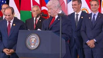 Trump se dirige directamente a Sánchez y su reacción da que hablar: un gesto que está siendo muy comentado