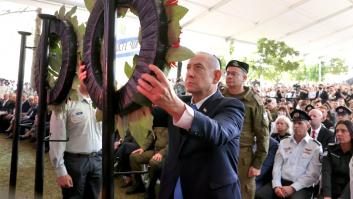 "Israel logrará la victoria": las 7 claves del discurso de Netanyahu en el memorial oficial por el 7-O