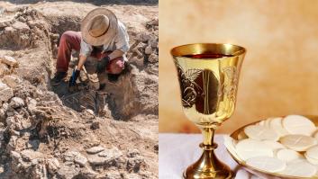 Descubren un pan de comunión de 1.300 años de antigüedad con la imagen de Jesucristo labrador