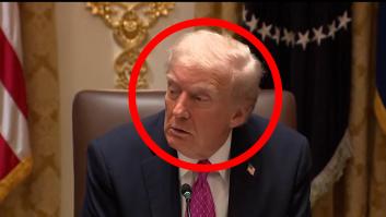 Esta es la cara que se le ha quedado a Trump cuando le han informado de que no puede expulsar a España de la OTAN