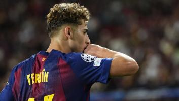 El Barça liquida al Olympiacos (6-1) en Champions con un 'hat-trick' de Fermín