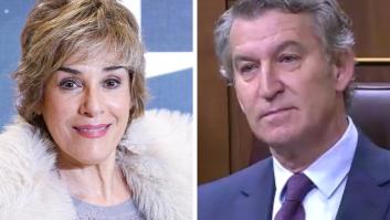 Anabel Alonso resume de la forma más inesperada posible la cara que se le queda a Feijóo en esta escena