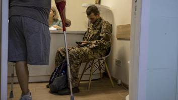 Los soldados ucranianos recurren al bótox para recuperarse de las heridas dejadas en la guerra con Rusia