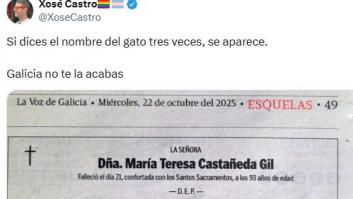 Un detalle de esta esquela publicada en 'La Voz de Galicia' hace que la despedida ya sea eterna