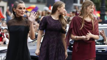 La infanta Sofía se suma a la moda de la falda de invitada semitransparente en los Premios Princesa de Asturias