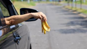 Lanzan un recado a los que tiran las cáscaras de los plátanos a la tierra diciendo que se convertirán en abono