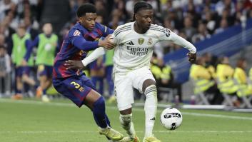 Enfocan a la grada del Bernabéu y se ve perfectamente quién estaba viendo el ‘Clásico’