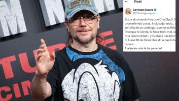 Santiago Segura cuenta con todo lujo de detalles lo que le ha pasado al usar ChatGPT: "Estoy alucinando"