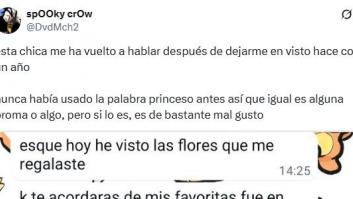 Le habla por WhatsApp una chica un año después y la conversación es de lo más surrealista que se ha visto