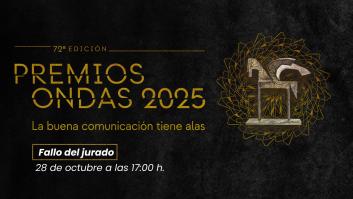 Lista de ganadores de los Ondas 2025: El Gran Wyoming, Isaías Lafuente y Pastora Soler son algunos de los premiados