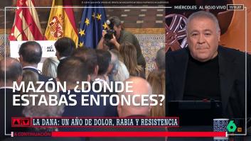 Ferreras estalla al ver lo que ha ocurrido al terminar la declaración institucional de Mazón