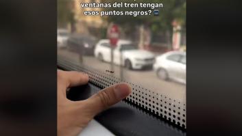 Un doctor en Física y Química explica para qué son los puntos negros de las ventanas de los trenes y deja alucinando a media España