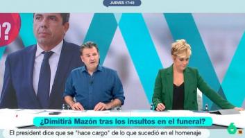 Iñaki López duda de la "reflexión" de Mazón tras el funeral de Estado y con una frase lo resume todo