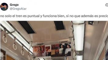 Impresiona al enseñar cómo es un tren en Japón y lo define con pocas palabras que lo dicen todo: no se ven así en España